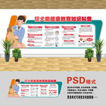 狂犬病知識文化墻