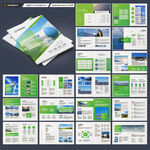 綠色環(huán)保畫冊(cè)