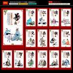 國學經典文化展板