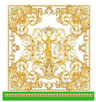 金色華麗復(fù)古花紋裝飾圖案
