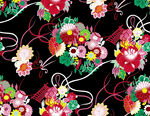 多彩花卉圖案靈動(dòng)又絢麗