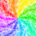 絢麗多彩水彩圖案