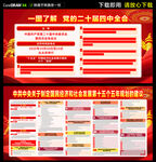 二十屆四中全會(huì)展板