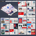 紅色企業(yè)宣傳冊(cè)