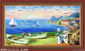 油畫 地中海油畫