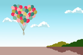 情人节海报背景图片