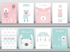 时尚卡通装饰画