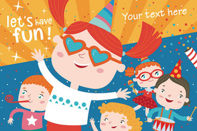 生日快乐封面海报设计素材