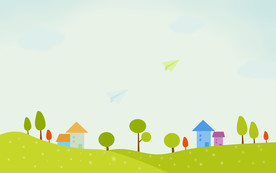 蓝色大树背景图片