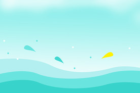 蓝色海洋背景图片