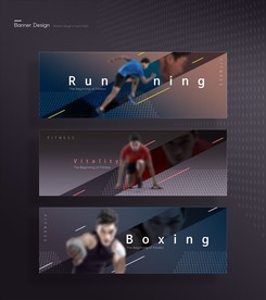 运动健身banner电商海报