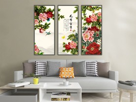 花开富贵装饰画