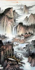 国画山水