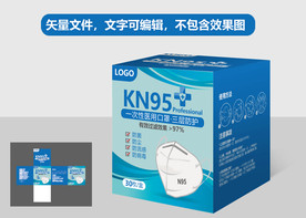 KN95口罩包装