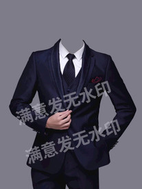 男士形象照半身