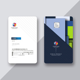 抽象名片 个性名片