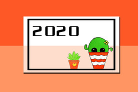 2020手绘PPT背景图片