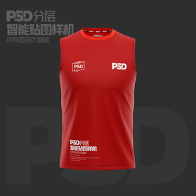 無(wú)袖運(yùn)動(dòng)衣樣機(jī)