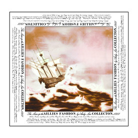 巴宝莉帆船方巾