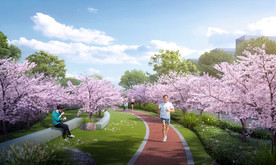 景观效果图道路效果图公园效果图