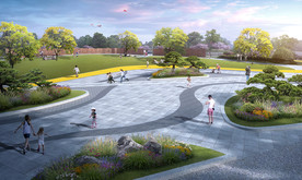 景观效果图广场效果图公园效果图