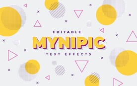 孟菲斯幾何抽象海報(bào)背景