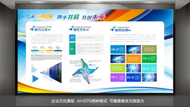 企業(yè)文化展板