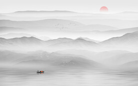 新中式山水画