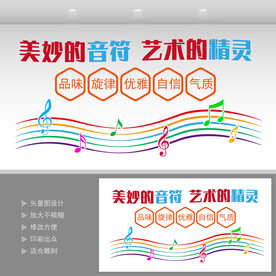 音樂教室文化墻