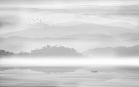 水墨新中式山水畫