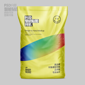 面粉塑料袋樣機