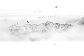 新中式山水画