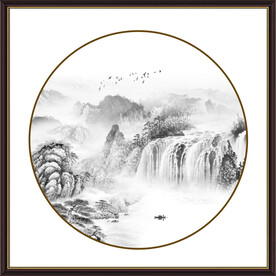 新中式水墨畫(huà)