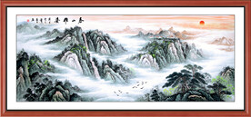 山水国画