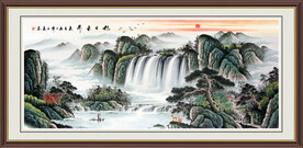 山水国画