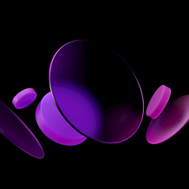 磨砂玻璃立体背景