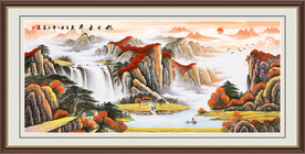 山水国画