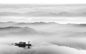 禅意山水画