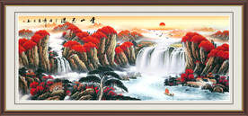 山水国画