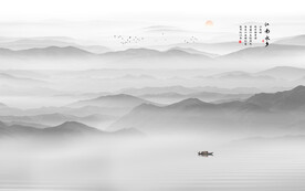 水墨江南水鄉(xiāng)