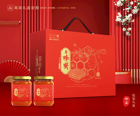 蜂蜜包裝 百花蜂蜜禮盒