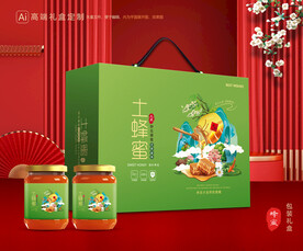 蜂蜜包裝 百花蜂蜜禮盒