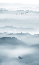 玄關(guān)水墨畫