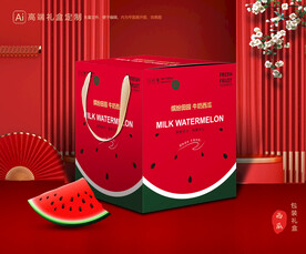 西瓜包裝 水果禮盒 