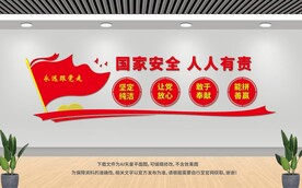 國家安全文化墻