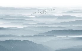 中式意境山水画