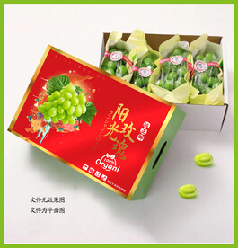 紅色葡萄禮盒 