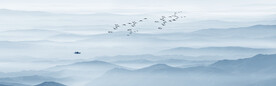 水墨山水画