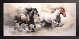 山水畫(huà)裝飾畫(huà)無(wú)框畫(huà)