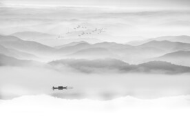 水墨山水图